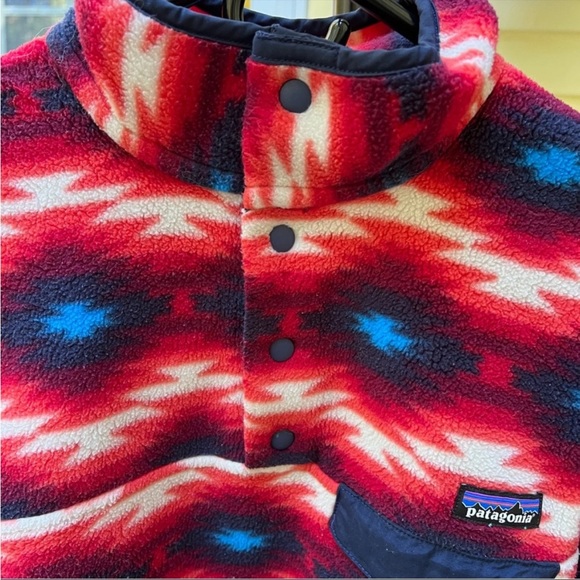 Rare Patagonia synchilla red dessert - Picture 6 of 9
